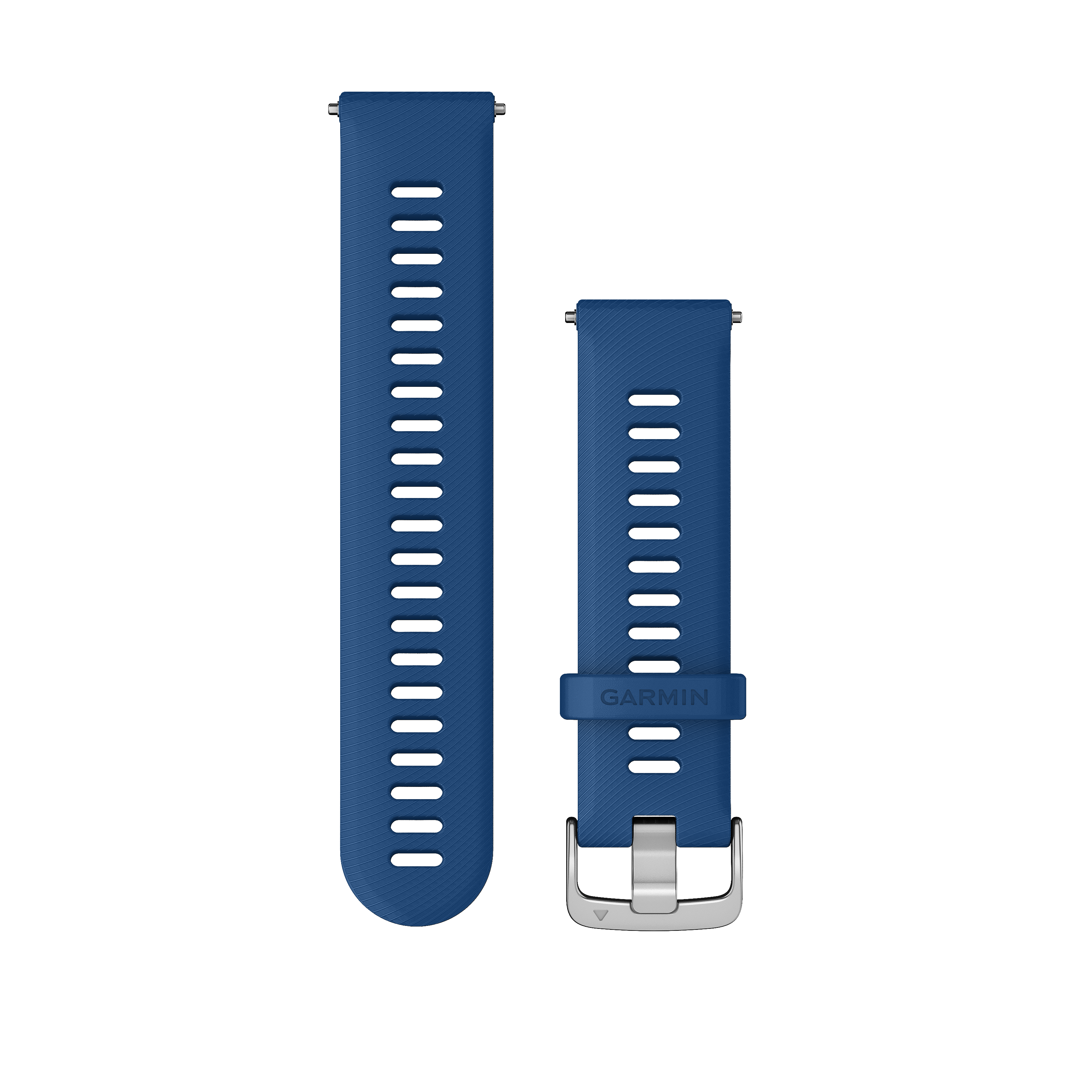 Quick Release 22 Bands Tidal Blue with Silver