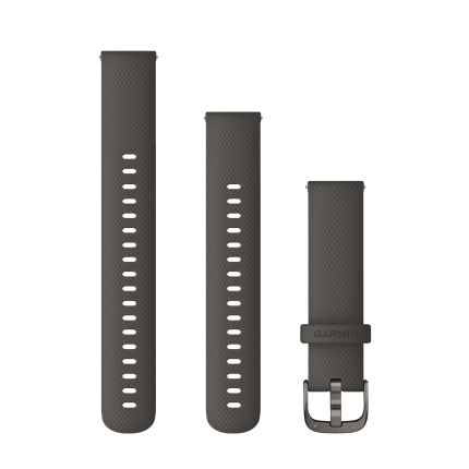 Quick Release 18 Bands Graphite with Slate (3pcs.)