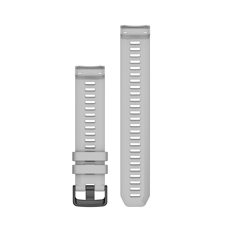 Replacement Bands 22 Instinct 2 Mist Gray Sili