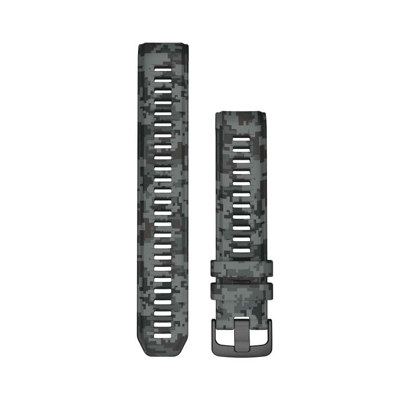 Replacement Bands 22 Instinct 2 Graphite Camo Silicone