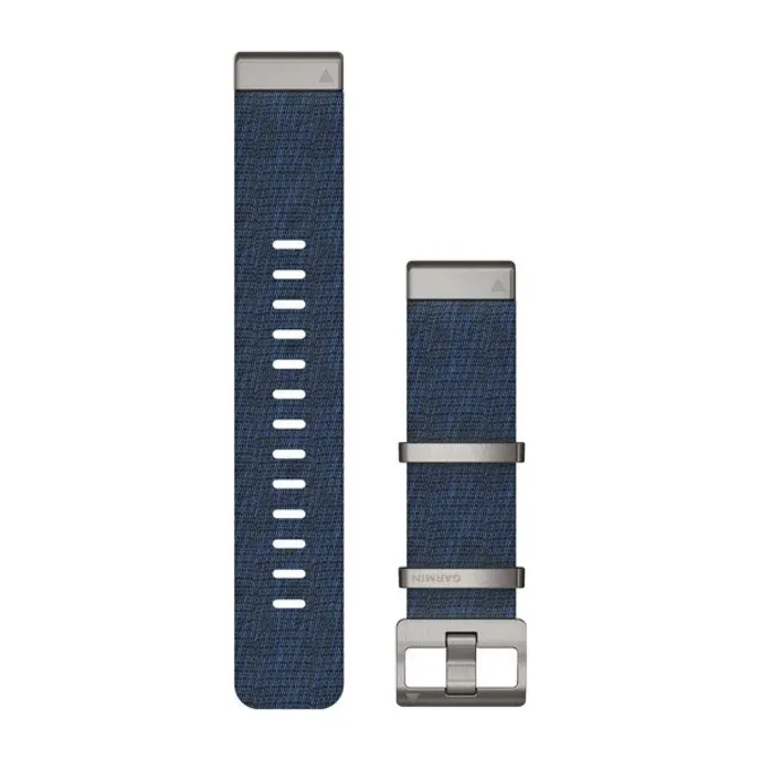 QuickFit MARQ Jacquard-weave Nylon Strap-Indigo