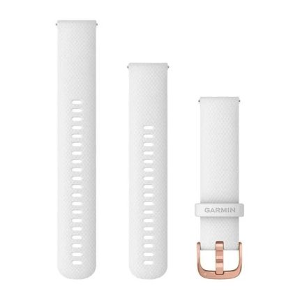 Quick Release 20 Bands White with Rose Gold (3pcs.)