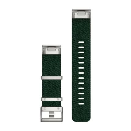 QuickFit MARQ Jacquard-weave Nylon Strap-Pine Green1