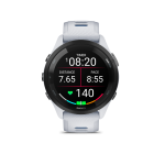 Forerunner® 265 Whitestone with Tidal Blue - Image 3