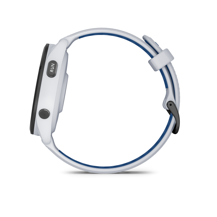 Forerunner® 265 Whitestone with Tidal Blue - Image 11