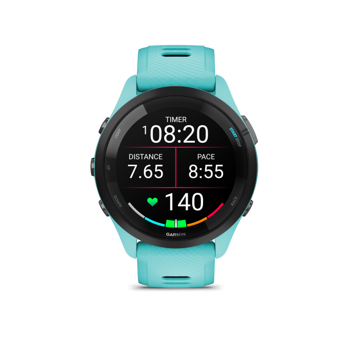 Forerunner® 265 Aqua with Black - Image 3