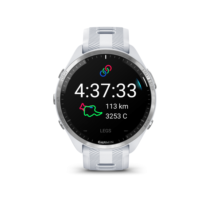 Forerunner® 965 Whitestone with Powder Gray - Image 5