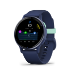 vívoactive® 5 Metallic Navy with Navy - Image 2