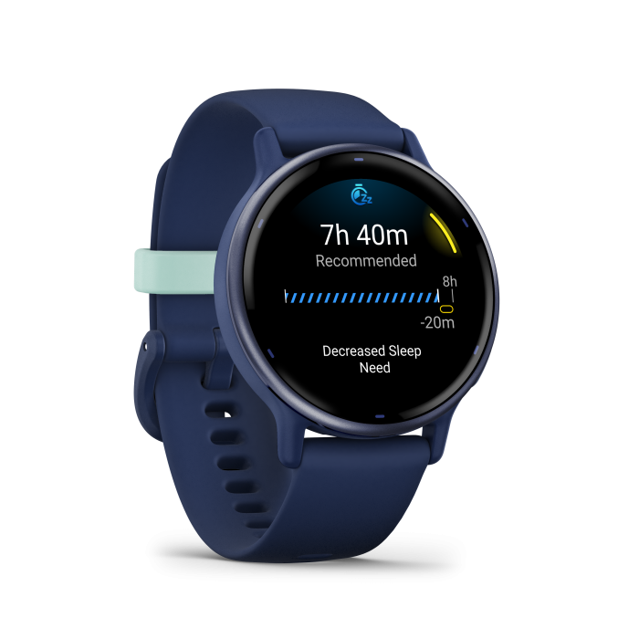 vívoactive® 5 Metallic Navy with Navy - Image 3