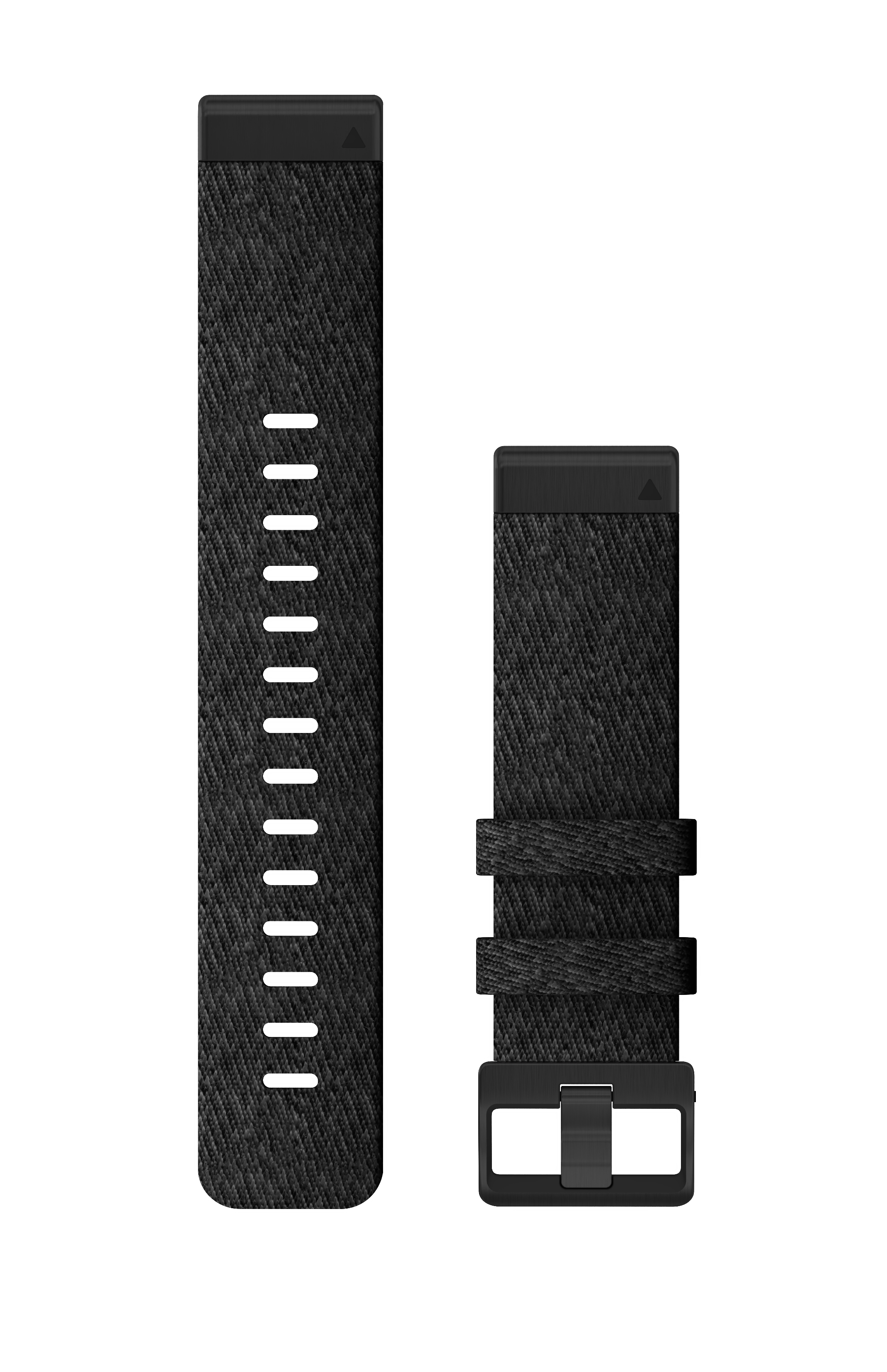 QuickFit 22 Bands Heathered Black Nylon