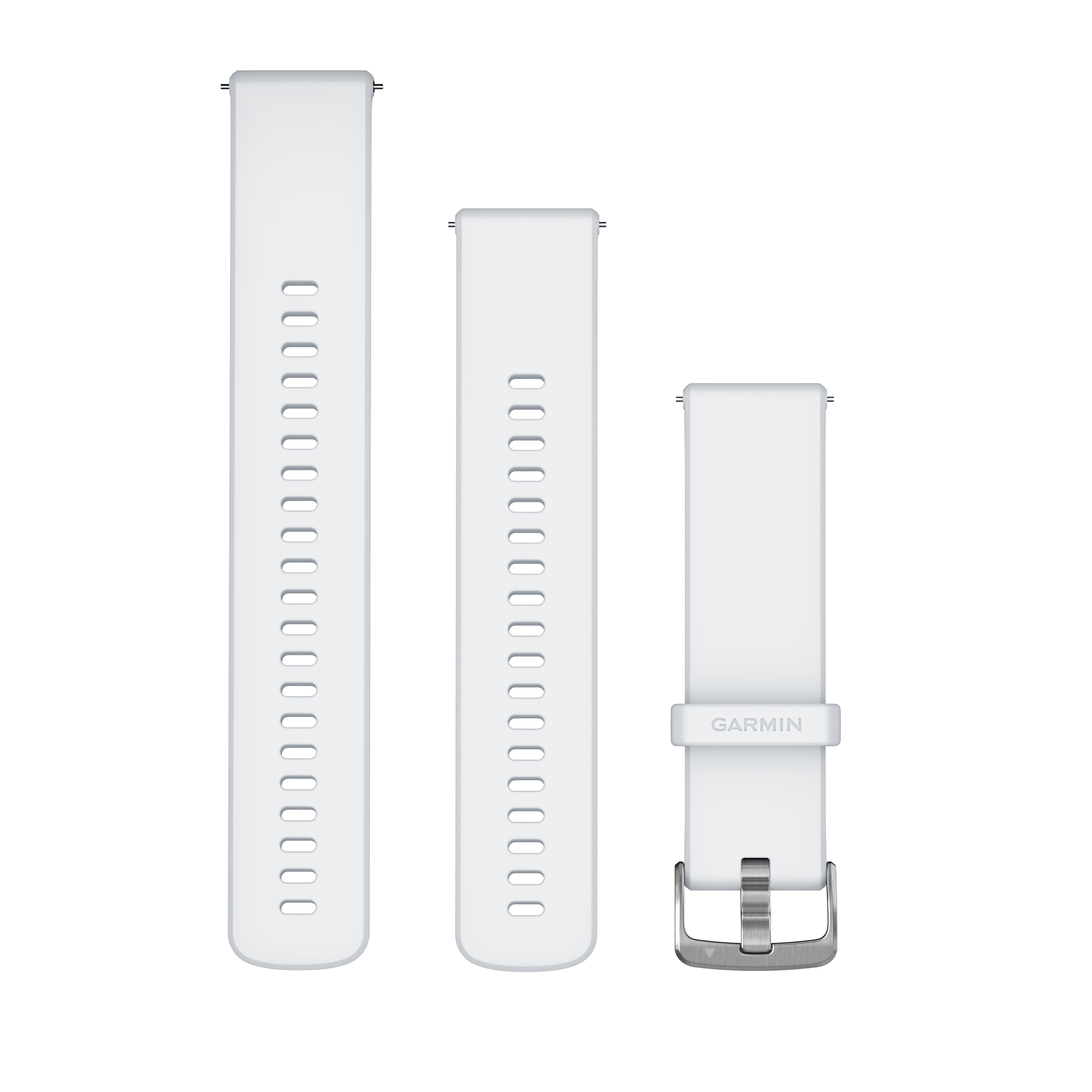 Quick Release 22 Bands Whitestone with Silver (3pcs.)