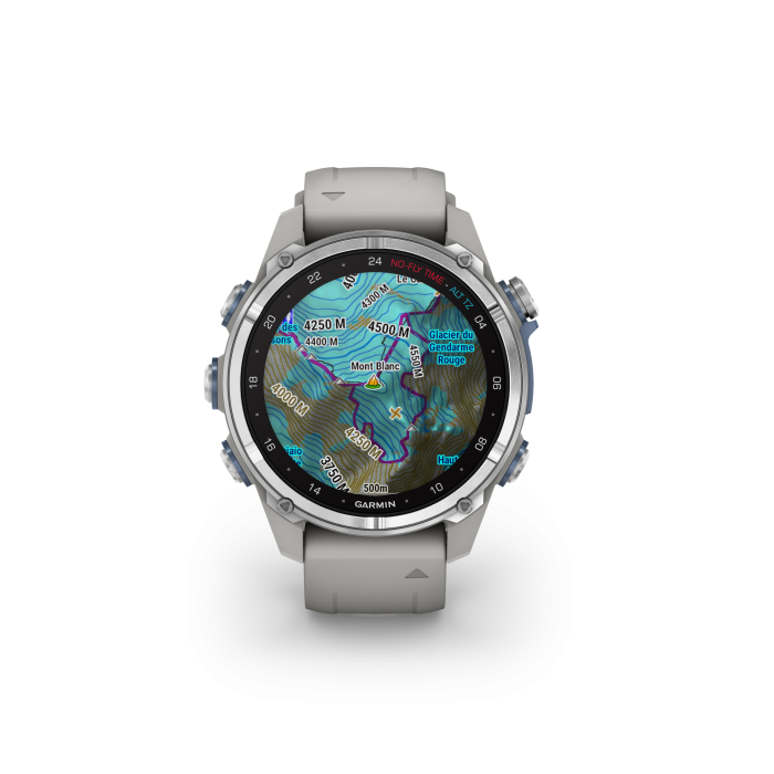 Descent™ Mk3 43 mm Stainless Steel with Fog Grey - Image 5
