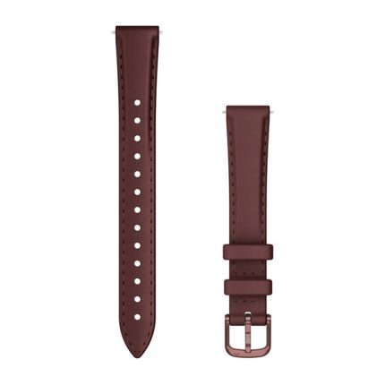 Replacement Bands 14mm Lily 2 Mulberry Leather with Dark Bronze