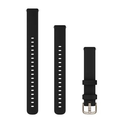 Replacement Bands 14mm Lily 2 Black with Cream Gold (3pcs.)