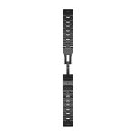 QuickFit 22 Bands Vented Titanium Bracelet with Carbon Gray DLC Coating