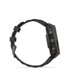 fēnix® 8 47mm Solar Sapphire Titanium Carbon Gray with Black and Pebble Gray - Image 7