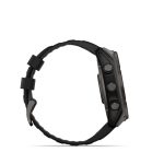 fēnix® 8 51mm Solar Sapphire Titanium Carbon Gray with Black and Pebble Gray - Image 8