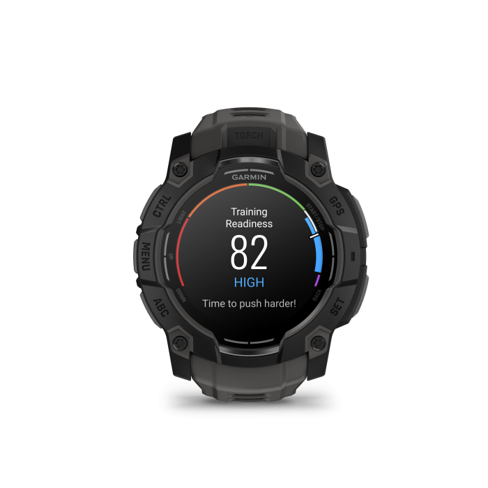 Instinct 3 AMOLED 50mm Black with Charcoal
