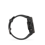 fēnix® 8 43mm AMOLED Sapphire Titanium Carbon Gray with Black and Pebble Gray - Image 4