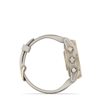 fēnix® 8 43mm AMOLED Sapphire Soft Gold with Fog Gray and Dark Sandstone - Image 12