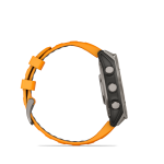 fēnix® 8 47mm AMOLED Sapphire Titanium with Spark Orange and Graphite - Image 12