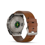 fēnix® 8 51mm AMOLED Sapphire Titanium with Chestnut Leather - Image 11