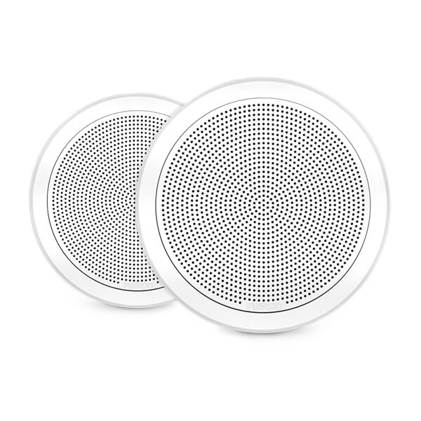 Fusion FM Flush Mount Speaker Round White