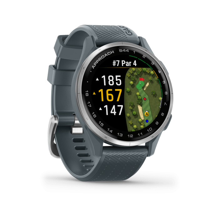Approach S44 Silver Aluminium Bezel with Twilight Silicone Band - Image 10