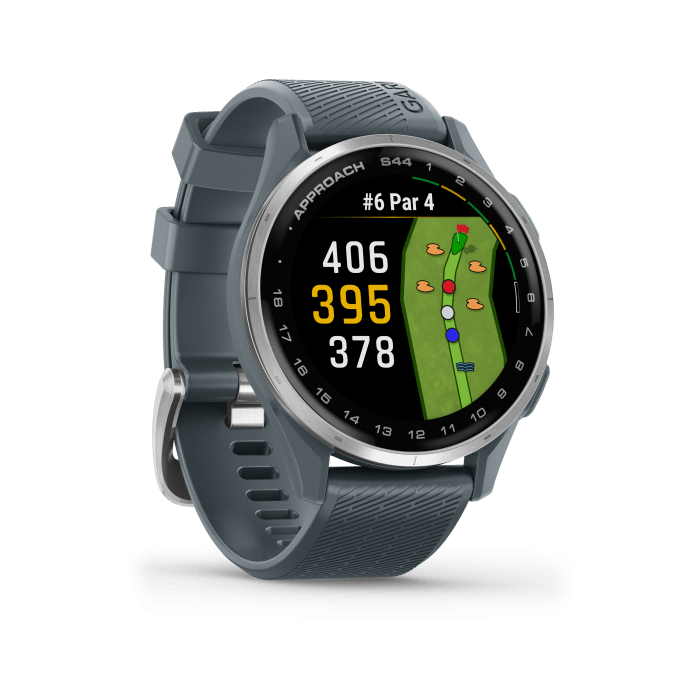 Approach S44 Silver Aluminium Bezel with Twilight Silicone Band - Image 11