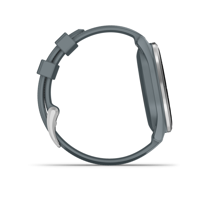 Approach S44 Silver Aluminium Bezel with Twilight Silicone Band - Image 15