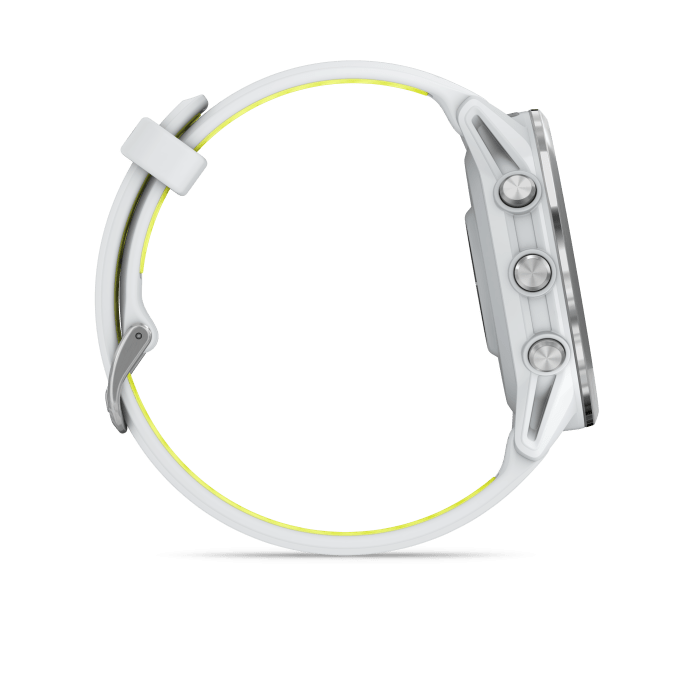 Forerunner® 970 Titanium with Whitestone and Translucent Amp Yellow - Image 7