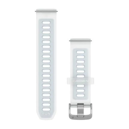 Quick Release 20 Bands Translucent Whitestone and Cloud Blue with Silver