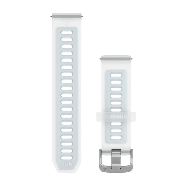 Quick Release 20 Bands Translucent Whitestone and Cloud Blue with Silver