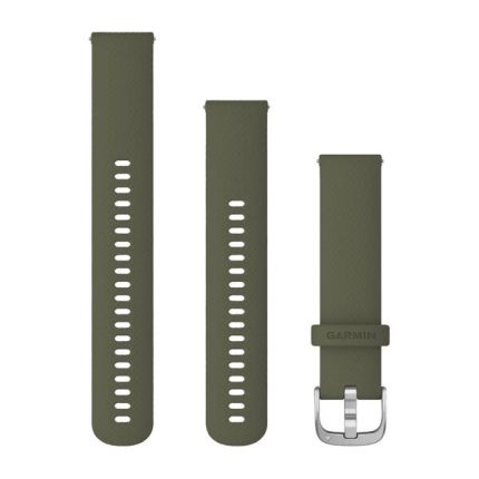 Quick Release 20 Bands Moss with Silver