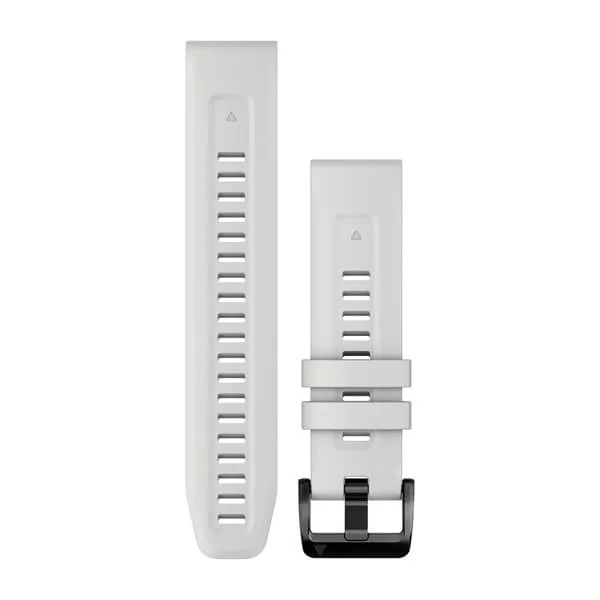 QuickFit 22 Silicone Band Carrera White