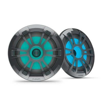 Fusion EL Marine Speakers Sports Grey RGB LED Lighting