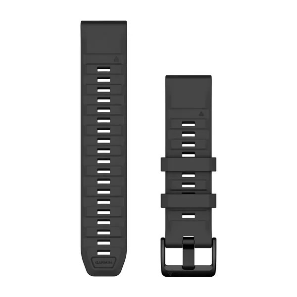 QuickFit 22 Silicone Band Graphite