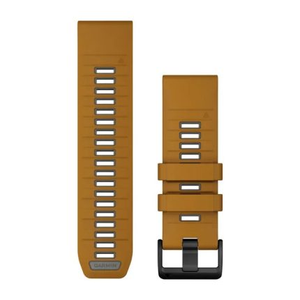 QuickFit 26 Silicone Band Autumn with Pebble Gray