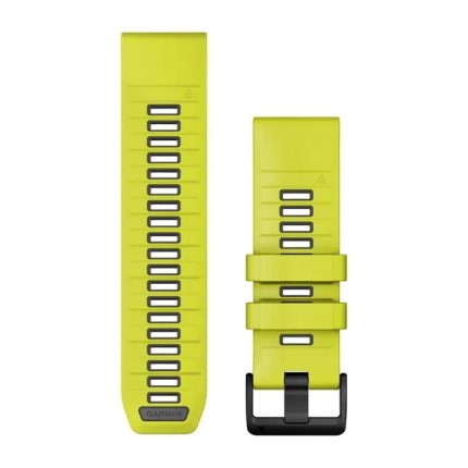 QuickFit 26 Silicone Band Amp Yellow with Graphite