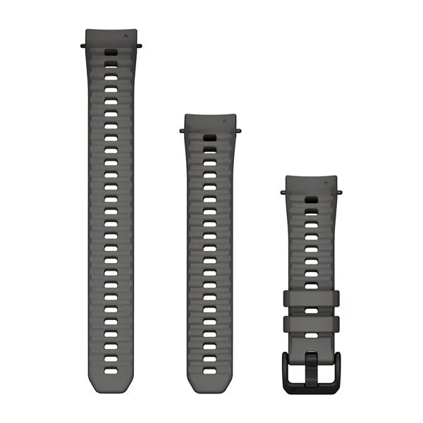 Replacement Bands 20 Instinct E Charcoal Silicone Replacement Bands 20 Instinct E Charcoal Silicone