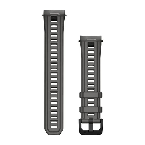 Replacement Bands 22 Instinct E Charcoal Silicone