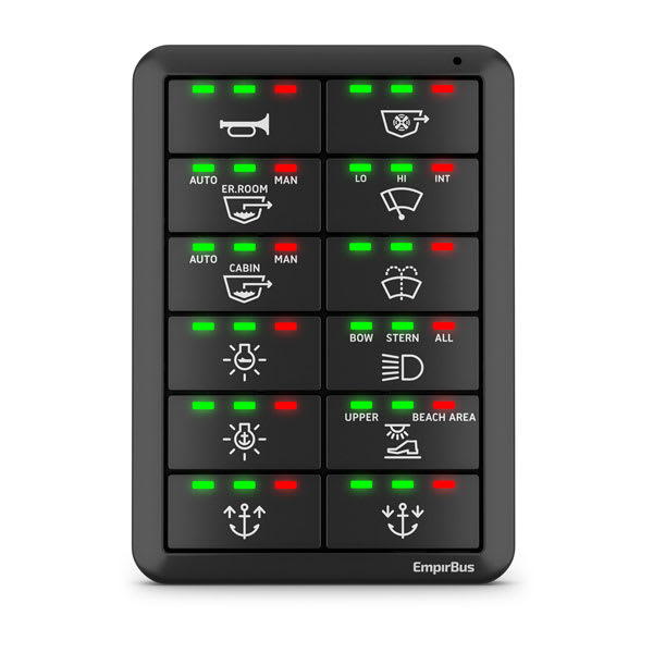 EmpirBus SP12 Switches veritical EmpirBus SP12 Switches veritical