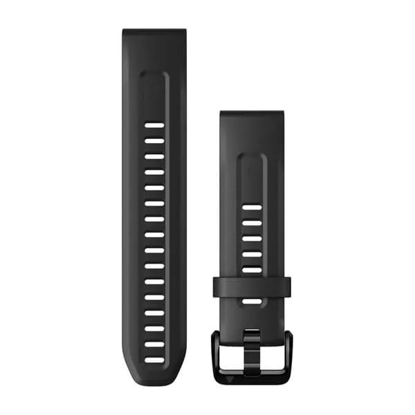 QuickFit 20 Silicone Band Black