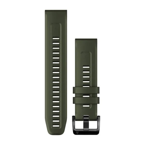 QuickFit 22 Silicone Band Moss