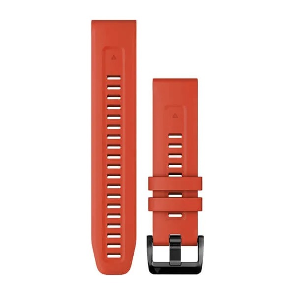 QuickFit 22 Silicone Band Flame Red