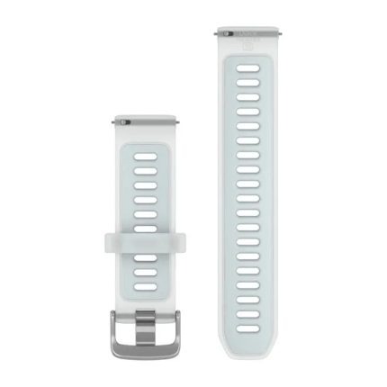 Quick Release 20 Bands Translucent Whitestone and Cloud Blue with Silver