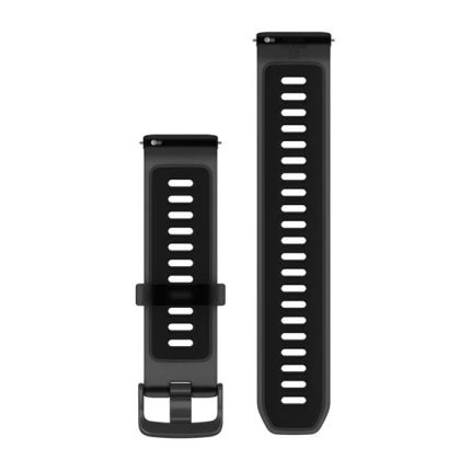 Quick Release 22 Bands Translucent Black and Black with Slate