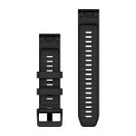 QuickFit 22 Silicone Band Black