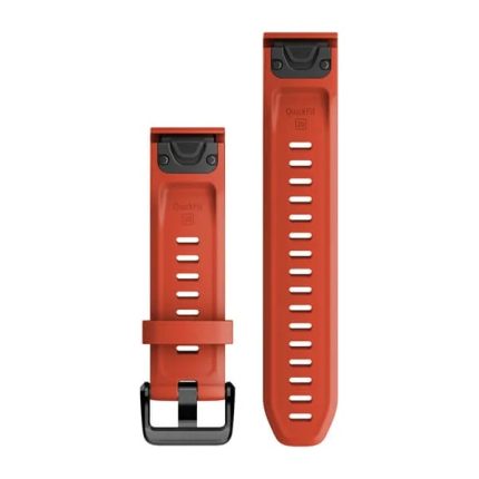 QuickFit 20 Silicone Band Flame Red