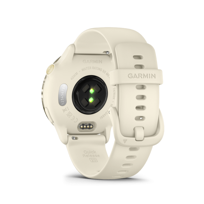 vívoactive® 6 Lunar Gold with Bone - Image 8